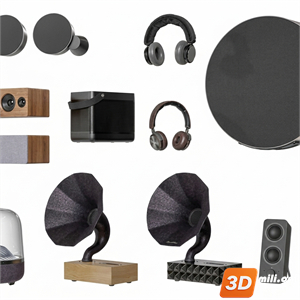 Audio tech 3D Models
